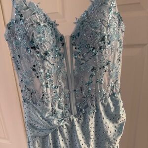 Camille La Vie Corset Top Prom Dress Size 6